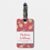 それは日曜日のステップのおもしろいです ラゲッジタグ (裏面縦)