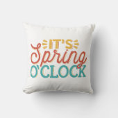 それは春時の輝く春の時間引用文 クッション (正面)