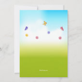 それは春時間妊娠の発表です 案内状 (裏面)