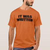 それは書かれた Tシャツ (正面)