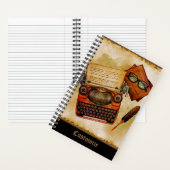 それは書ヴィンテージカスタム ノートブック (内側)