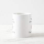 それは最も静かだ コーヒーマグカップ (中央)