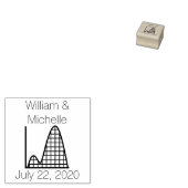 それは木製のアナウンススタンプを追加する ラバースタンプ (押印)