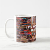 それは本のマグなら貯蔵していません コーヒーマグカップ (左)