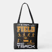 それは本当にフィールドとトラックスロワージャンパーである トートバッグ (裏面)