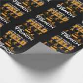 それは本当にフィールドとトラックスロワージャンパーである ラッピングペーパー (角)