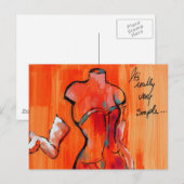 それは本当に非常にシンプル ポストカード (正面/裏面)