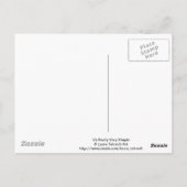 それは本当に非常にシンプル ポストカード (裏面)