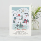 それは村のクリスマスホリデーベビーシャワーを取る シーズンカード (スタンド正面)