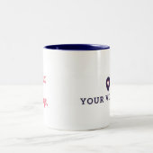 それは村のコーヒー・マグを取ります ツートーンマグカップ (中央)