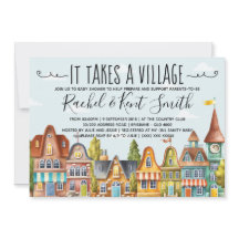 それは村の赤ちゃんシャワーを取る