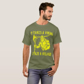 それは村を全壊するためにバイキングを#取ります Tシャツ (正面フル)