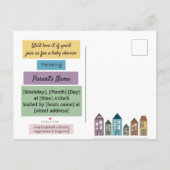 それは村を取ります インビテーションポストカード (裏面)