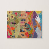 それは村を取ります ジグソーパズル (横)