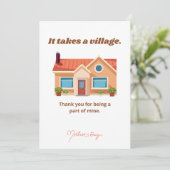 それは村を取る、幸せな母の日 シーズンカード (スタンド正面)