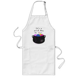 それは染まるべきよい日です ロングエプロン