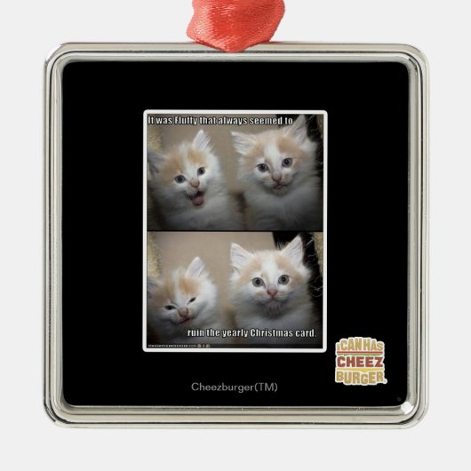 それは柔らかかったです メタルオーナメント (正面)