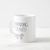 それは植物もしを隠していない コーヒーマグカップ (正面左)