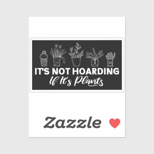 それは植物もし園芸ではないおもしろい シール (シート)