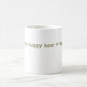 それは楽しい時間@図書館常にです コーヒーマグカップ (中央)