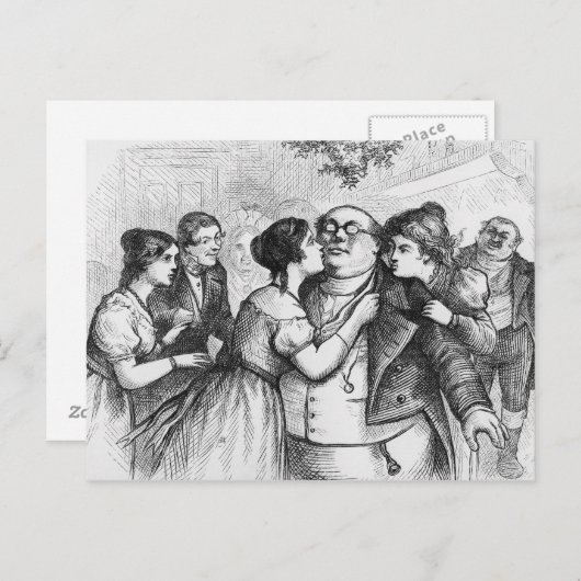 それは氏に会うPickwick気持が良い事でした ポストカード (正面/裏面)