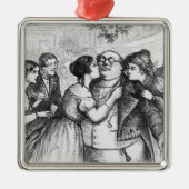 それは氏に会うPickwick気持が良い事でした メタルオーナメント (正面)