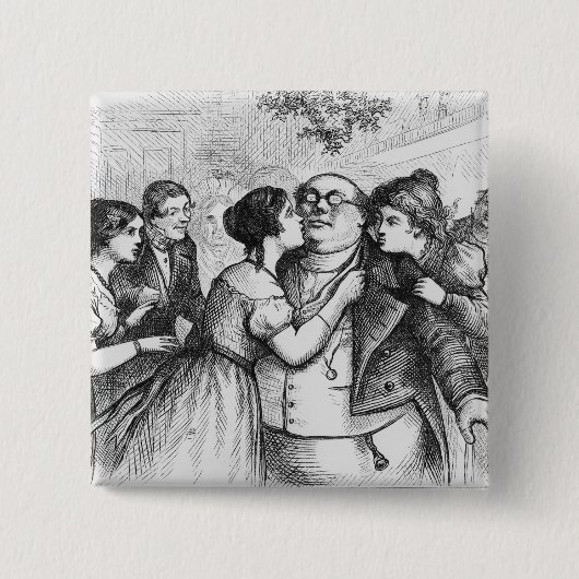 それは氏に会うPickwick気持が良い事でした 缶バッジ (正面)