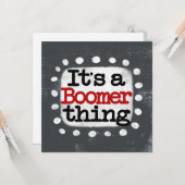 それは気前のいいグリーティングカードだ カード (正面/裏面インサイチュ)