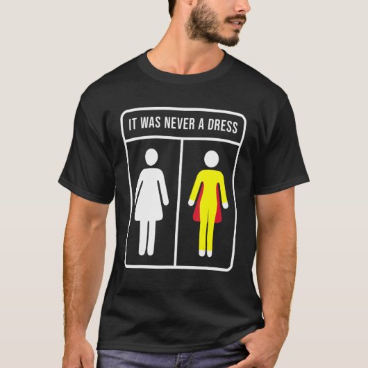 それは決してドレスのフェミニズムではなかった Tシャツ (正面)