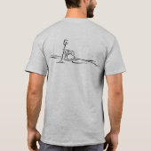 それは決して余りに遅くないです余りに持っています幸せな幼年期を! Tシャツ (裏面)