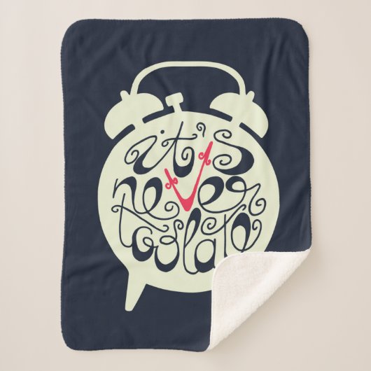 それは決して余りに遅くないです シェルパブランケット (正面)