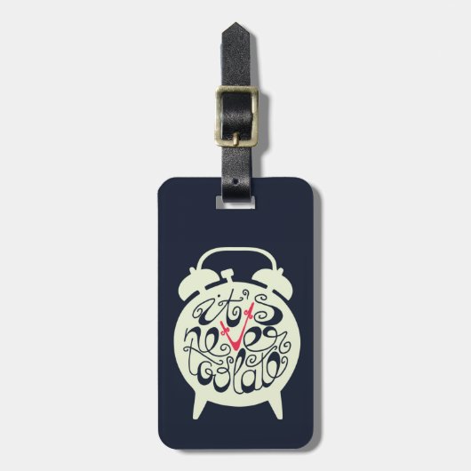 それは決して余りに遅くないです ラゲッジタグ (正面縦)