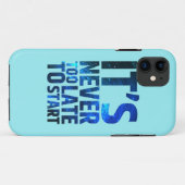 それは決して始まるには余りにも遅くないです Case-Mate iPhoneケース (裏面(横))