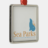 それは海公園を混雑させます メタルオーナメント (右)