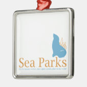 それは海公園を混雑させます メタルオーナメント (左)