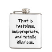 それは無味だ フラスク (正面)