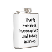 それは無味だ フラスク (右)