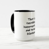 それは無味だ マグカップ (正面左)