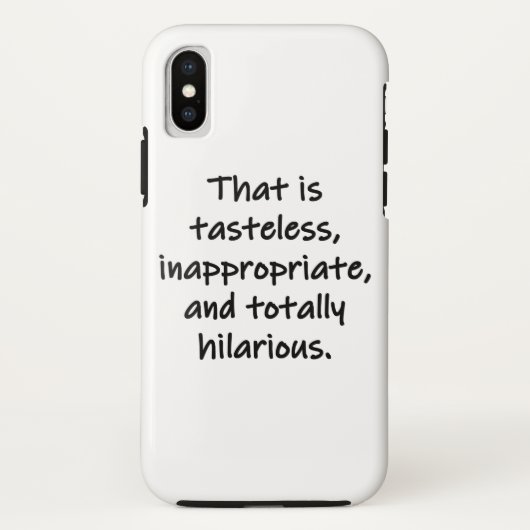 それは無味乾燥だ Case-Mate iPhoneケース (裏面)