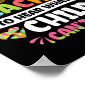 それは特別な先生教育を受ける ポスター (角)