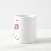 それは犬が家庭であれば単独で飲んでいません コーヒーマグカップ (中央)