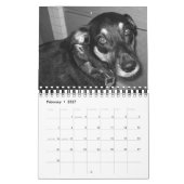 それは犬の生命2008年です カレンダー (2月 2027)