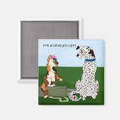 それは犬の足離れだ マグネット (正面/裏面)