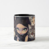 "それは猫について完全に"のマグあります マグカップ (中央)