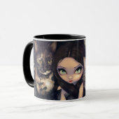 "それは猫について完全に"のマグあります マグカップ (正面左)