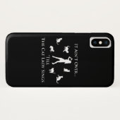 それは猫の女性までSingsに「ありません Case-Mate iPhoneケース (裏面(横))