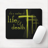 それは生命及び死のmousepadの問題です マウスパッド (マウス)