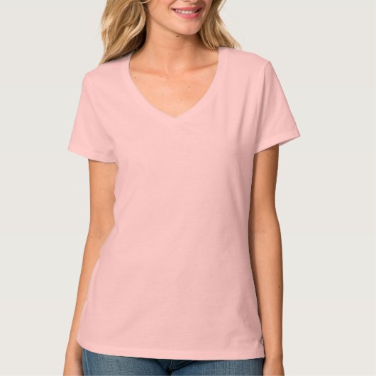 それは甲状腺剤の事です! 女性のV首Sm2x Tシャツ (正面)