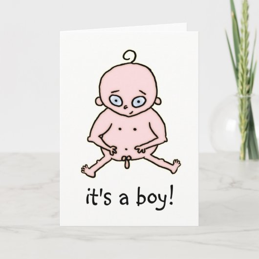 それは男の子です! カード (正面)