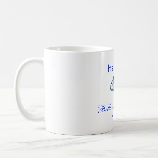 それは男の子です! コーヒーマグカップ (左)